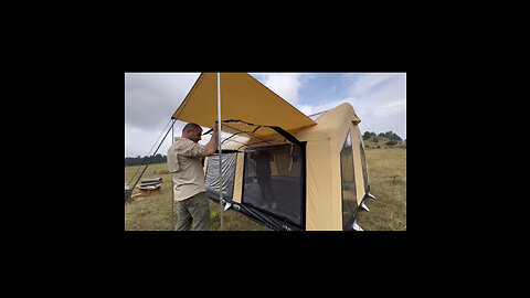 2 BEDROOM TENT CAPMING IN HOME COMPORT PART -2 VIDIO