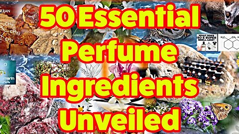 Speed-Speak Perfumery Mastery: Swiftly Unveiling 50 VITAL Ingredients |Crucial Fragrance Components!