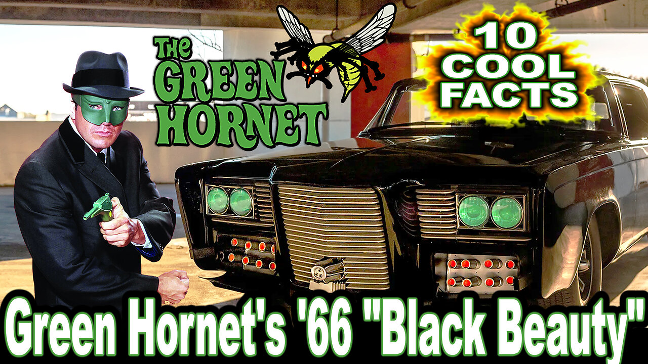 10 Cool Facts About Green Hornet's '66 "Black Beauty" - The Green Hornet