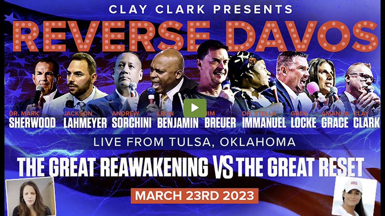 ReAwaken America Tour & Clay Clark Presents Comedian Jim Breuer, Pastor Greg Locke, Dr. Stella Immanuel, Amanda Grace, Pastor Leon Benjamin, Mel K, Dr. Simone Gold, Andrew Sorchini & Doctor Sherwood LIVE In Tulsa, OK (March 23rd 2023)