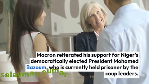 Macron: Faransiisku si uu diblumaasi u soo jiido, ciidamada afgambiga ku dhuftay Niger