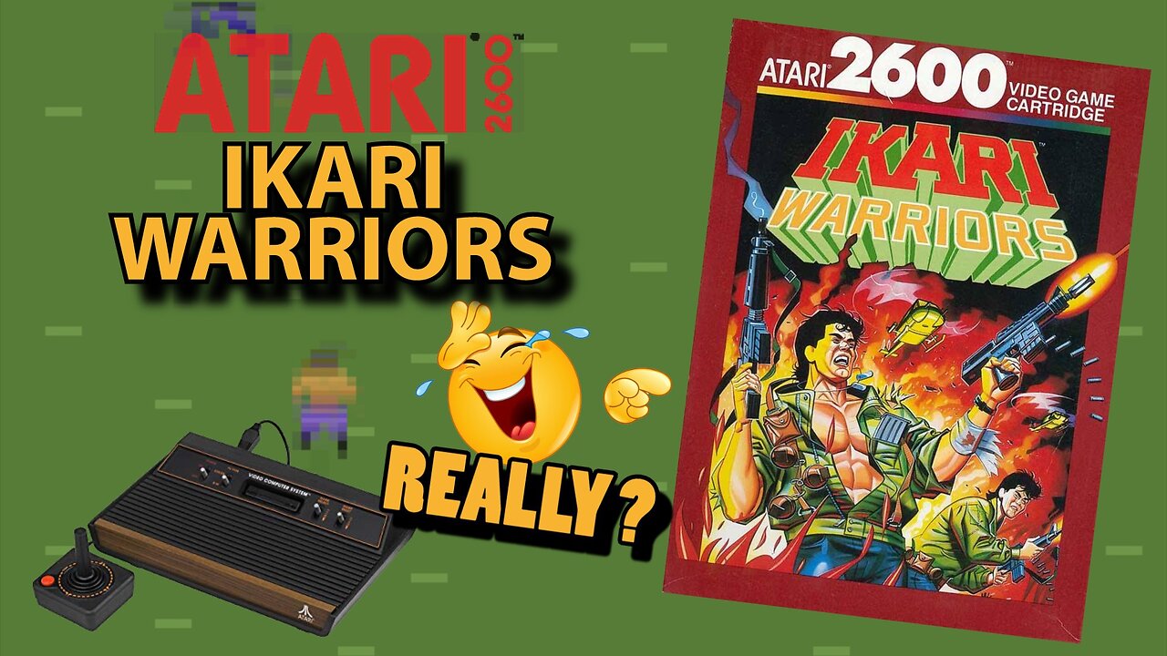 IKARI WARRIORS - Atari 2600