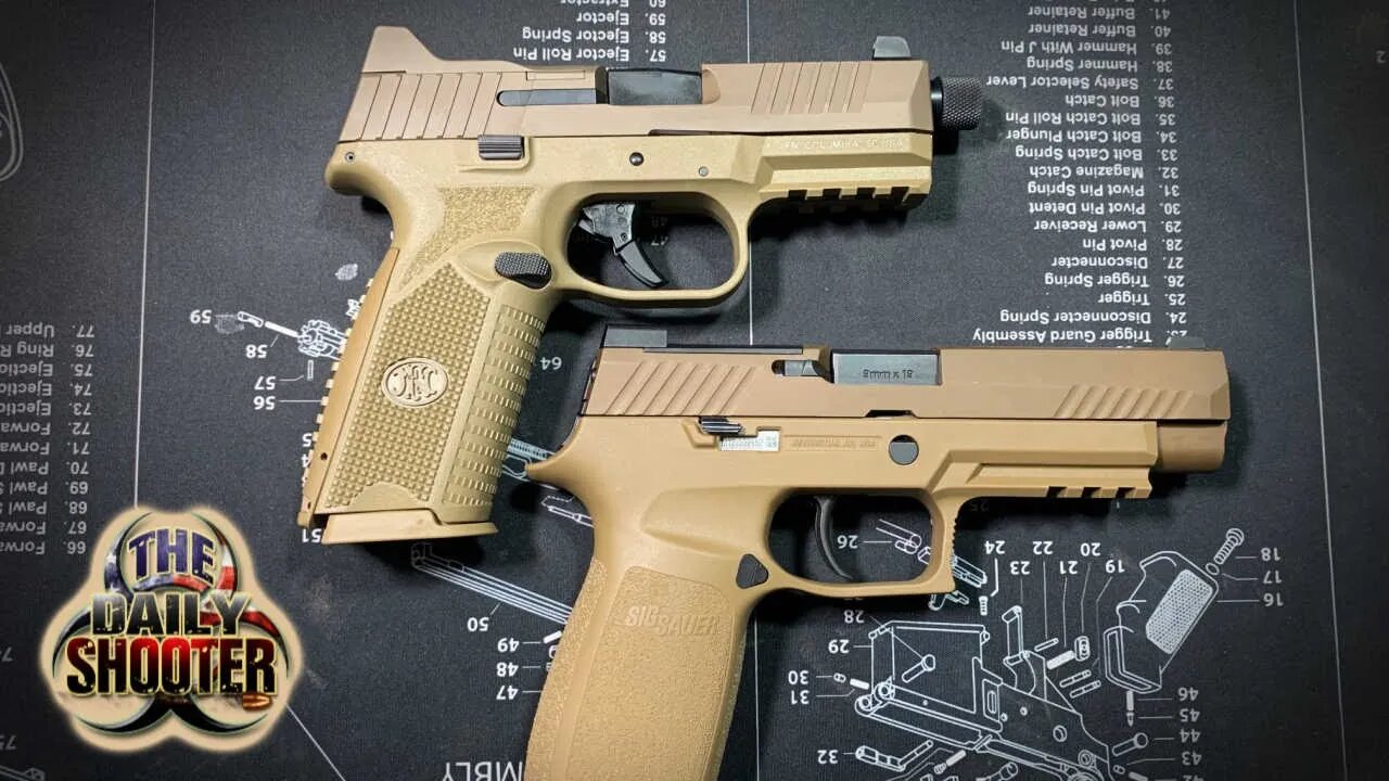 FN 509 Tactical Vs. Sig M17 Comparison