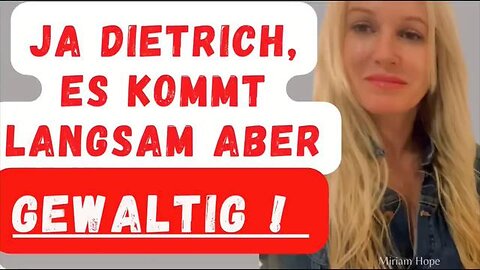 ES KOMMT LANGSAM, ABER GEWALTIG!