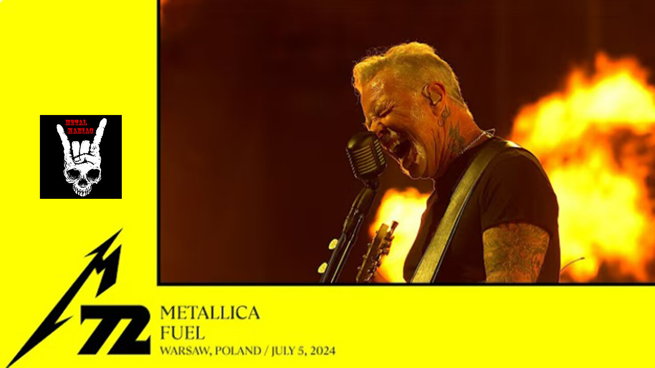 Metallica - Fuel (Warsaw - poland - July 5 2024)