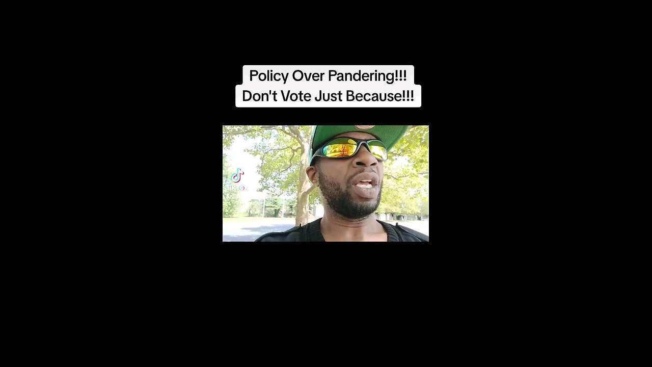 Bmiles84: Policy Over Pandering