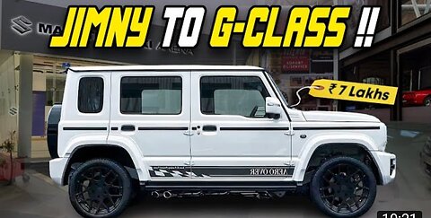 Converting a Maruti Jimmy to Mercedes G-Class