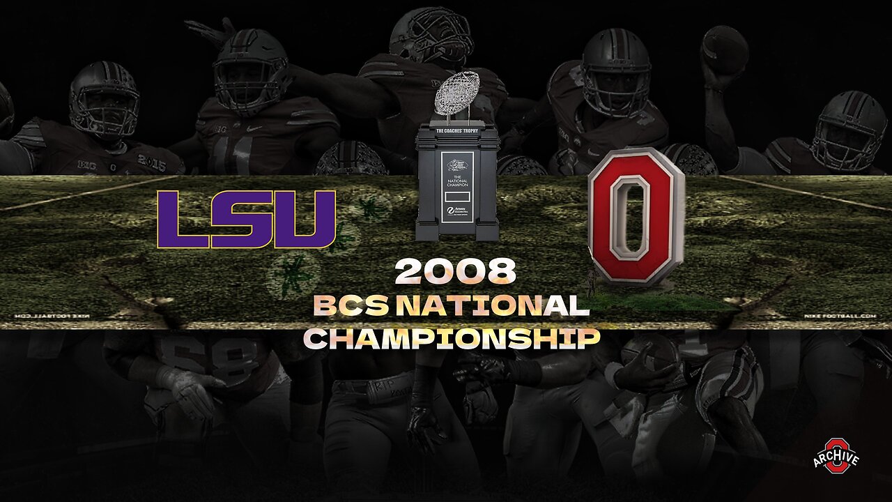 Ohio State vs LSU: BCS National Championship (01.07.2008) [Condensed Game]