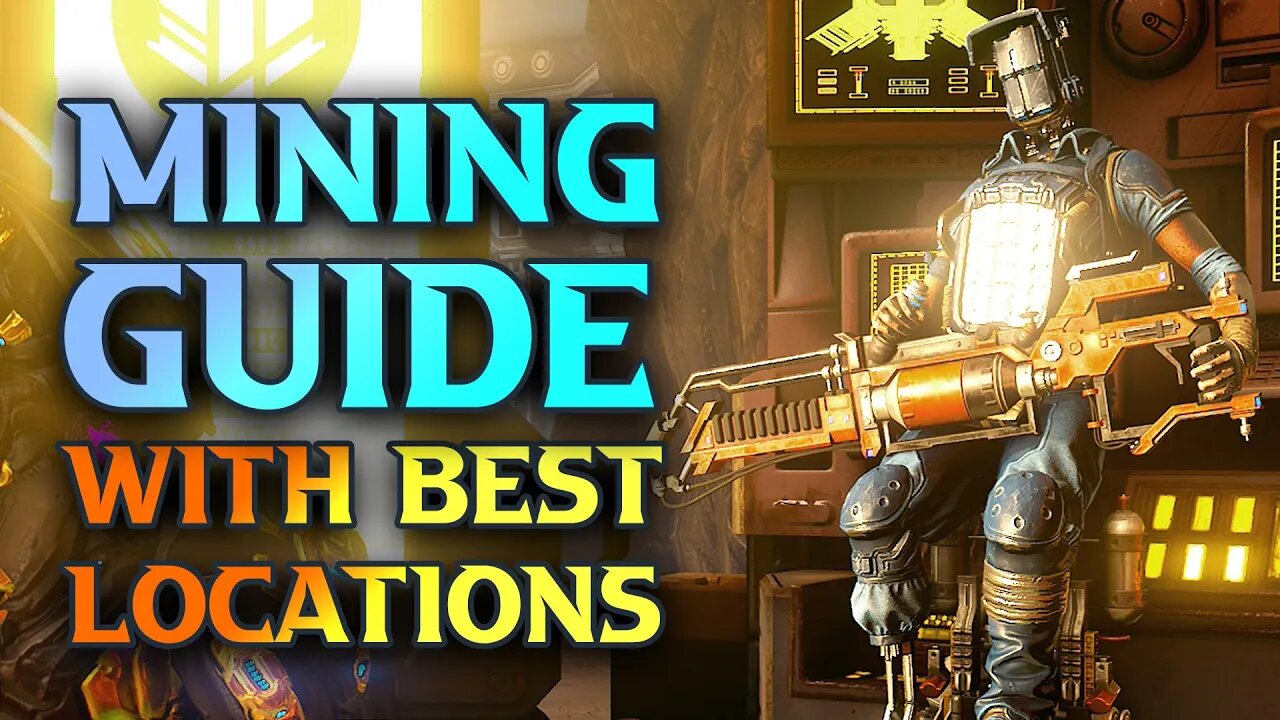 BEST WARFRAME Mining Guide - Cambion Drift, Orb Vallis, Plains Of Eidolon - Best Mining Spot