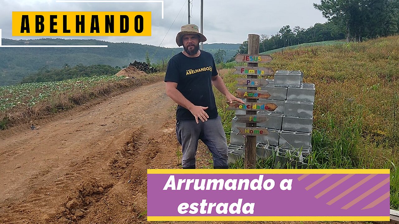 Arrumando a estrada de uma maneira pratica e barata