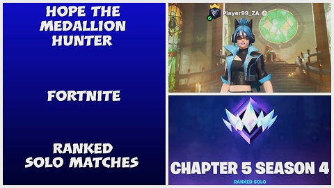 Hope is taking on the Ranked Scene - Fortnite