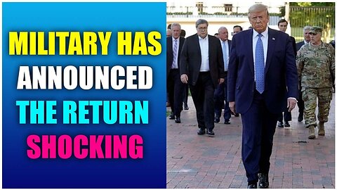 MILITARY HAS ANNOUNCED THE RETURN OF TRUMP UPDATE TODAY | April 4. 25. 2023