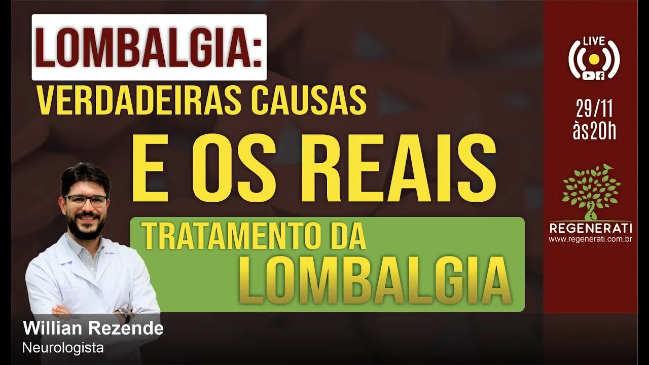 Lombalgia: Verdadeiras Causas e os reais Tratamentos da Lombalgia.