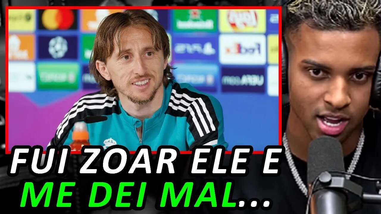 RODRYGO GOES SOBRE LUKA MODRIC (RODRYGO GOES - Podpah #417) FlowPah Cortes