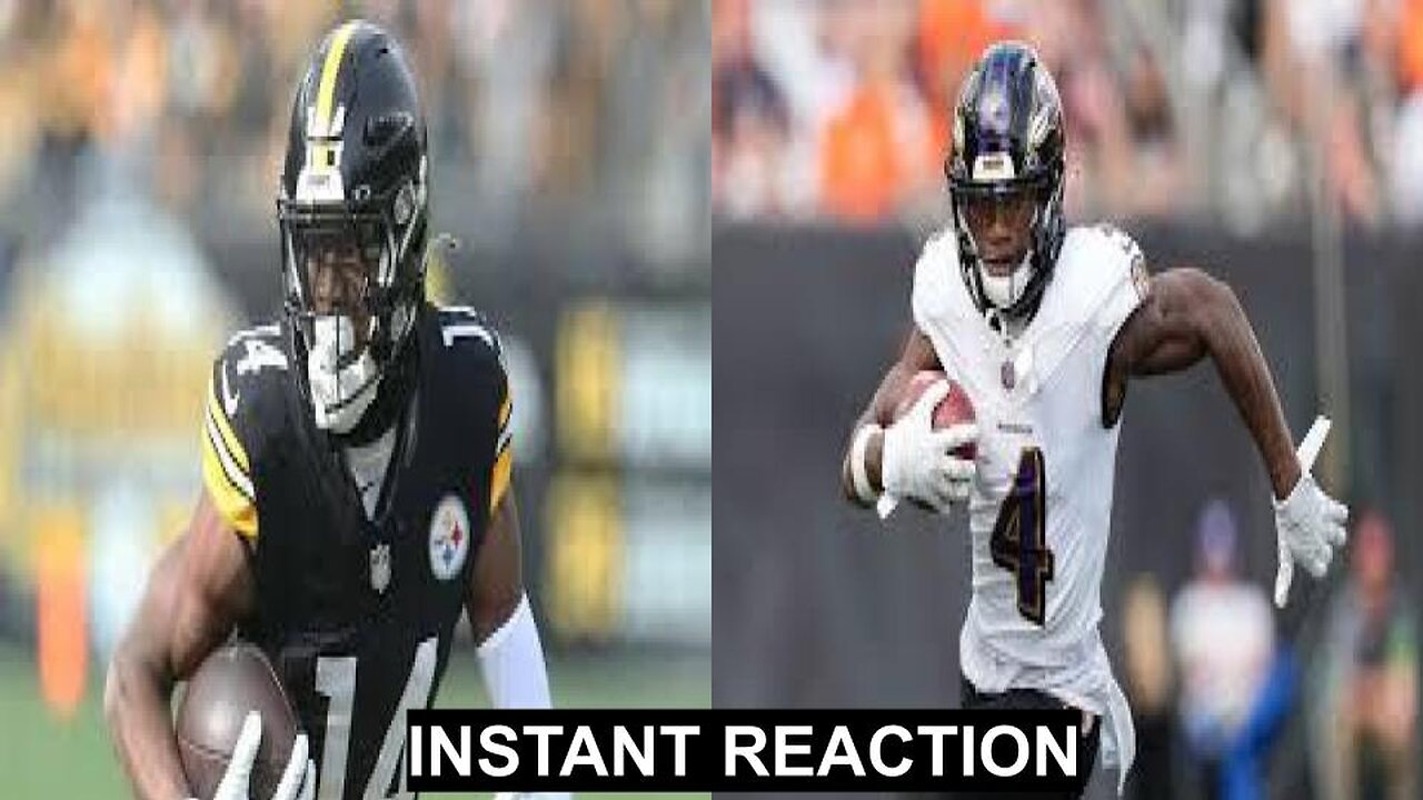 INSTANT REACTION: STEELERS AT RAVENS