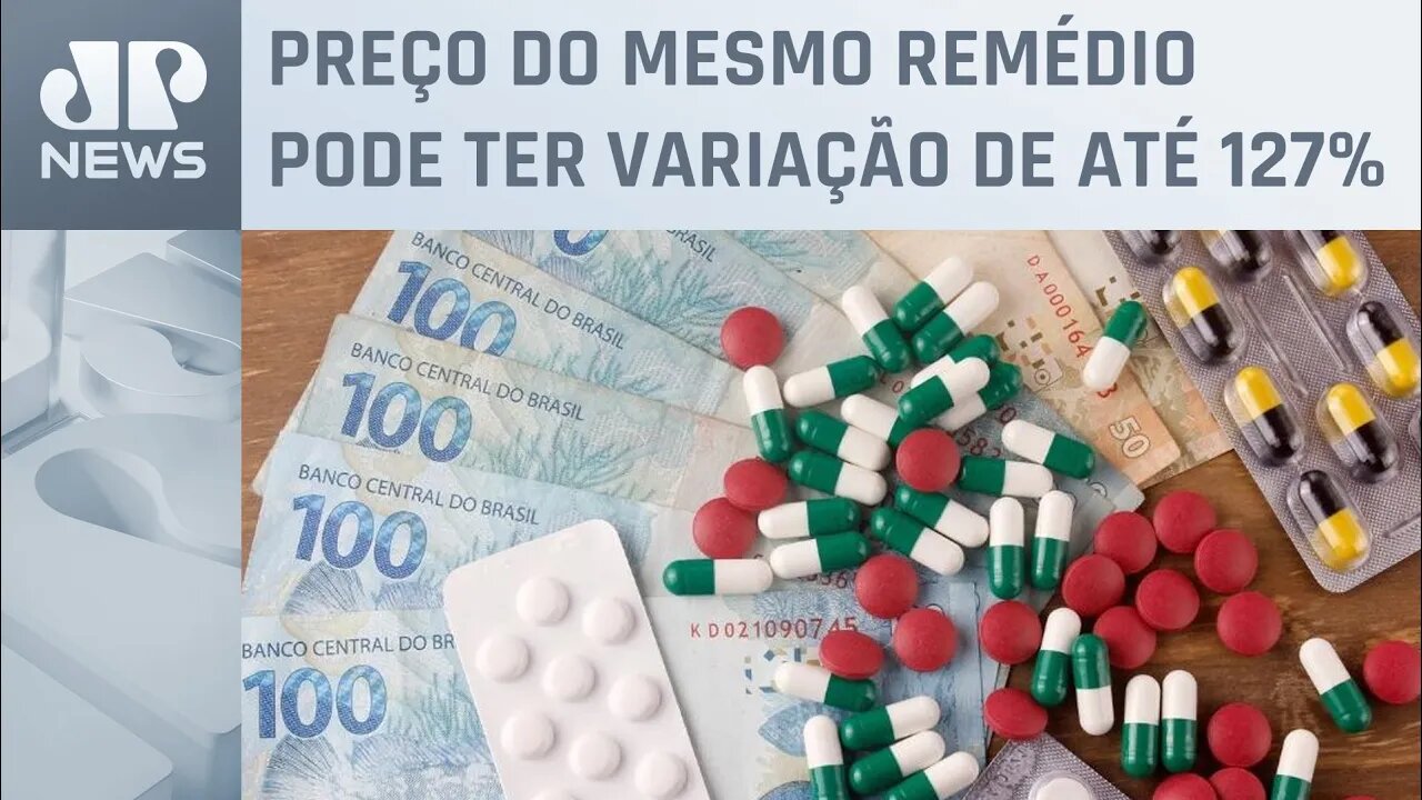 Estudo indica variações acima de 100% nos preços de certos medicamentos