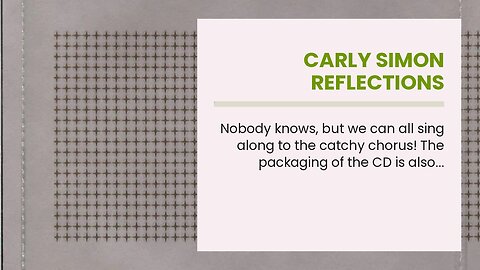 Carly Simon Reflections