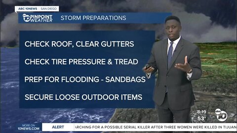 ABC 10News Pinpoint Weather with Weather Anchor Moses Small