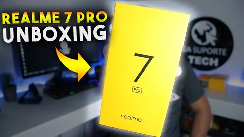 Realme 7 PRO - Realmente vale a pena? Unboxing e Impressões