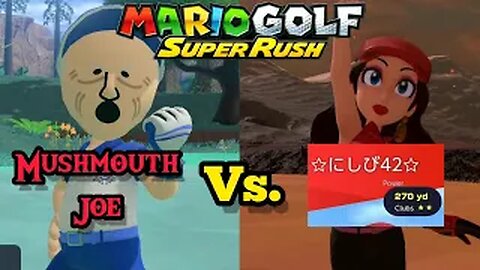 Mario Golf Super Rush: Joe Vs Random Online Player