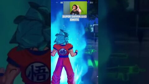 SUPER SAIYAN GOD EMOTE