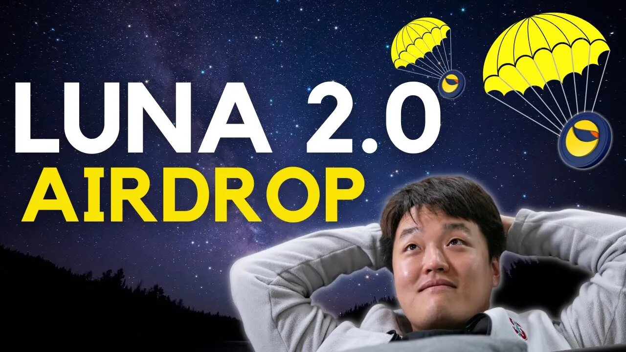 💥 ¡URGENTE! AIRDROP de LUNA 2.0 ¿Cómo PARTICIPAR? | FORK de TERRA LUNA 2022