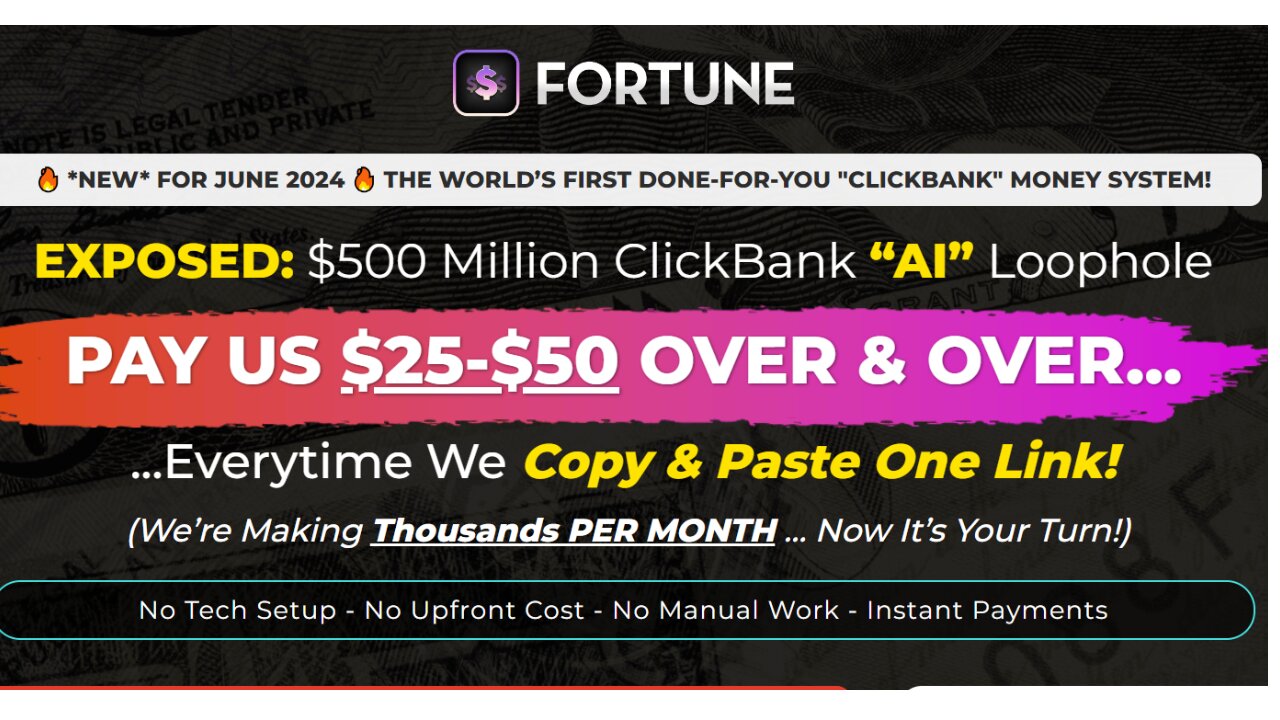 Fortune Review: Effortlessly earn $25-$50/Daily