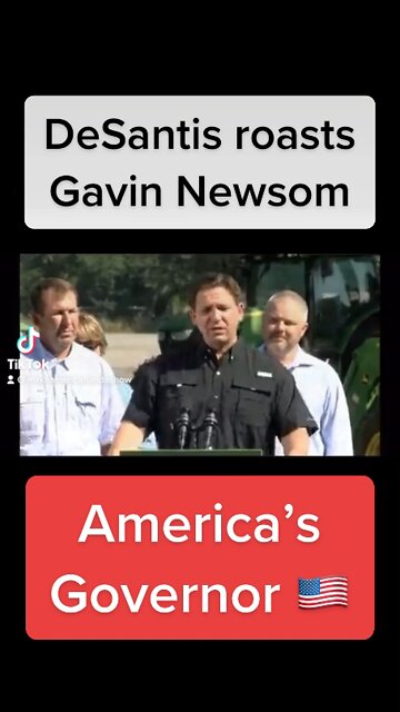 Ron DeSantis ROASTS Gavin Newsom 🔥 Biden | Trump | Bongino | Bannon