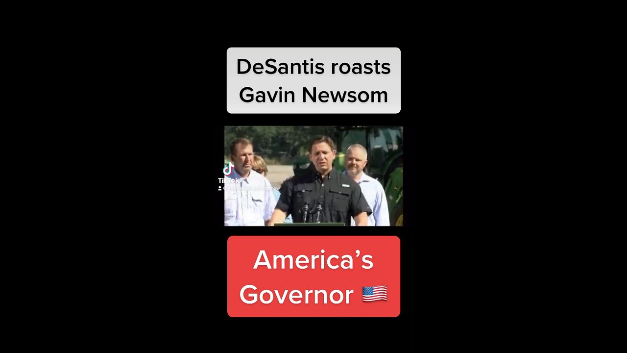 Ron DeSantis ROASTS Gavin Newsom 🔥 Biden | Trump | Bongino | Bannon