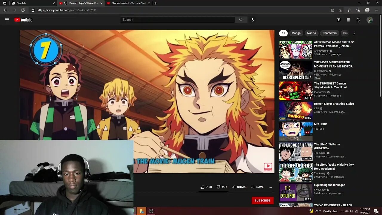 REACTION!!!Demon Slayer's 9 Most Powerful Hashira
