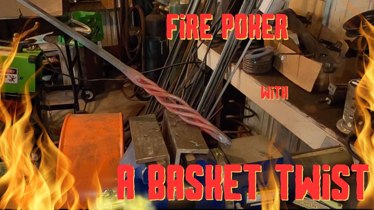 Fire Poker with a basket twist!