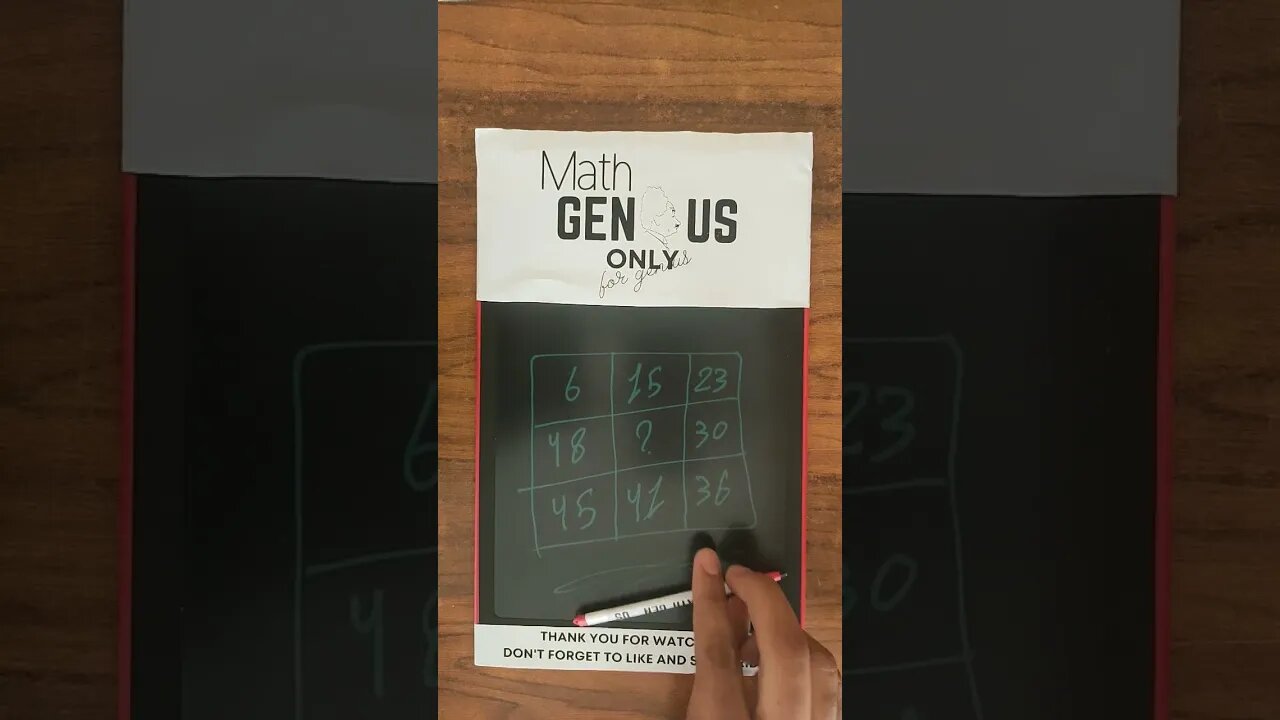 barin challenging missing number puzzle