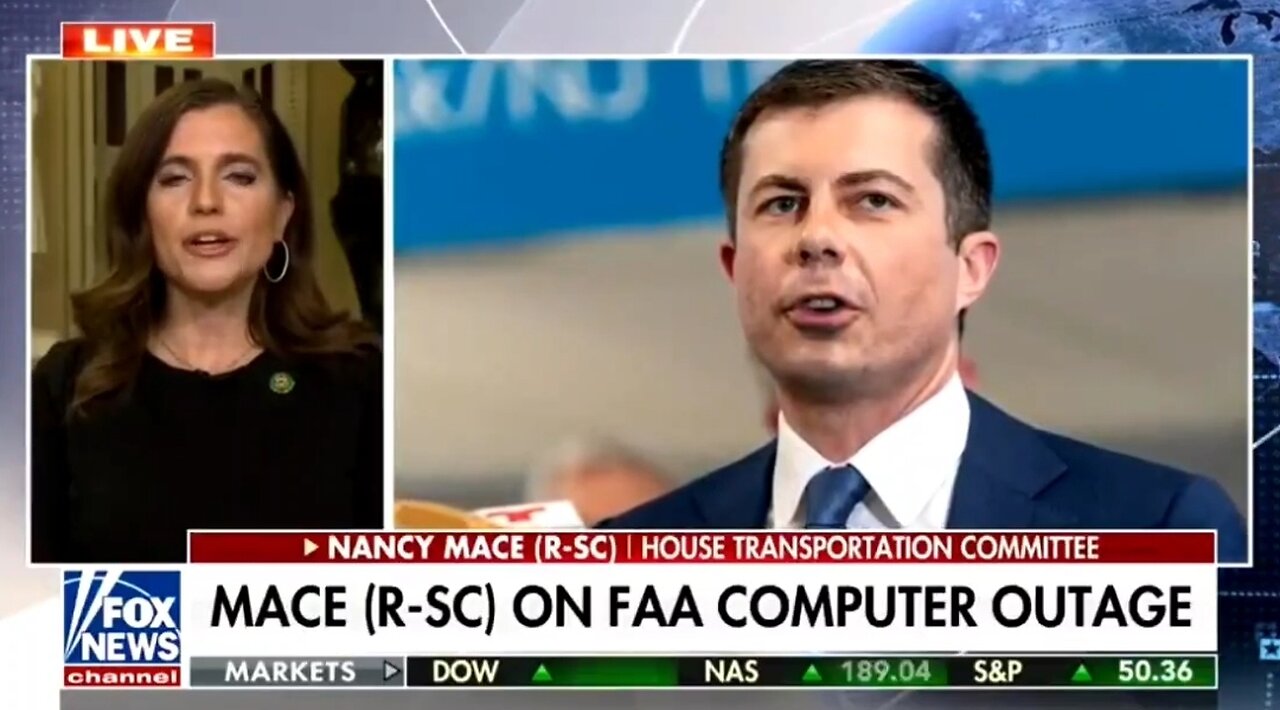 Rep Nancy Mace: Make Buttigieg Fly Commercial