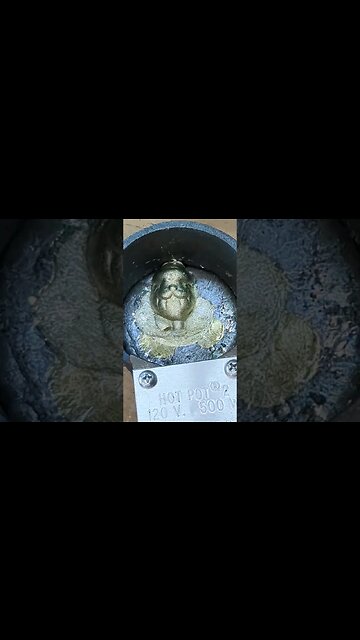 ASMR Melting Metal #asmr #asmrvideo #shorts