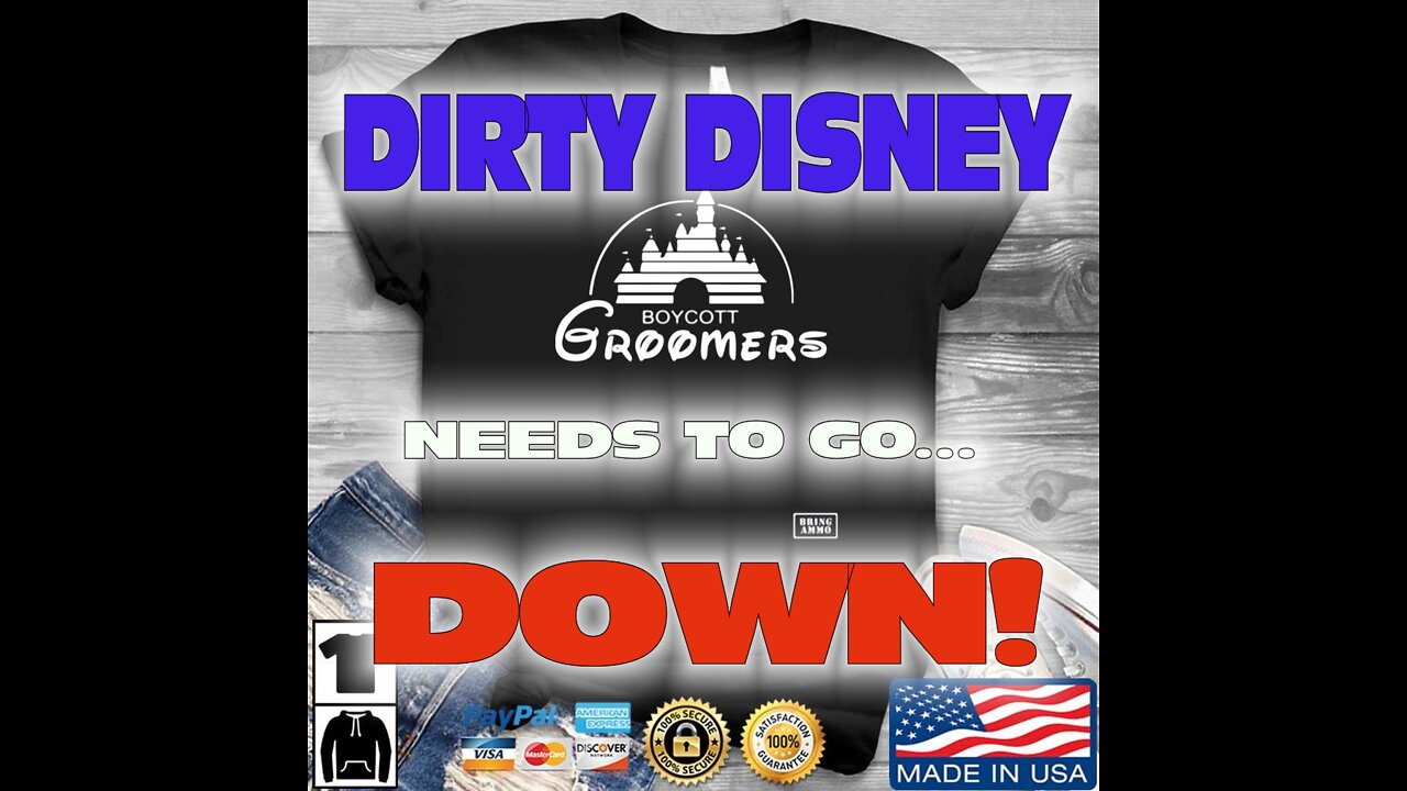 DIRTY DISNEY MUST GO DOWN...