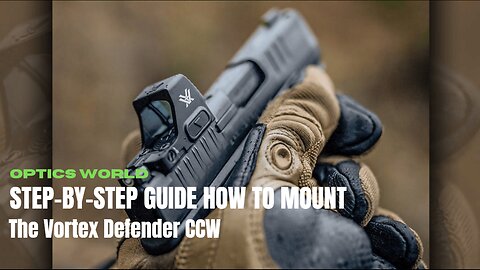 Step-by-Step Guide How to Mount the Vortex Defender CCW Micro Red Dot!