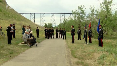 Lethbridge Police Service Honor Two Fallen Officers - June 10, 2022 - Angela Stewart