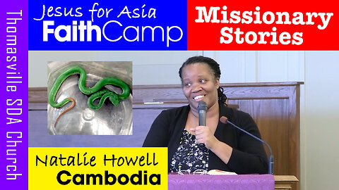 Jesus for Asia Faith Camp: Natalie Howell