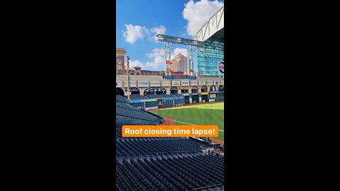 Roof Closing Time Lapse- Minute Made Park