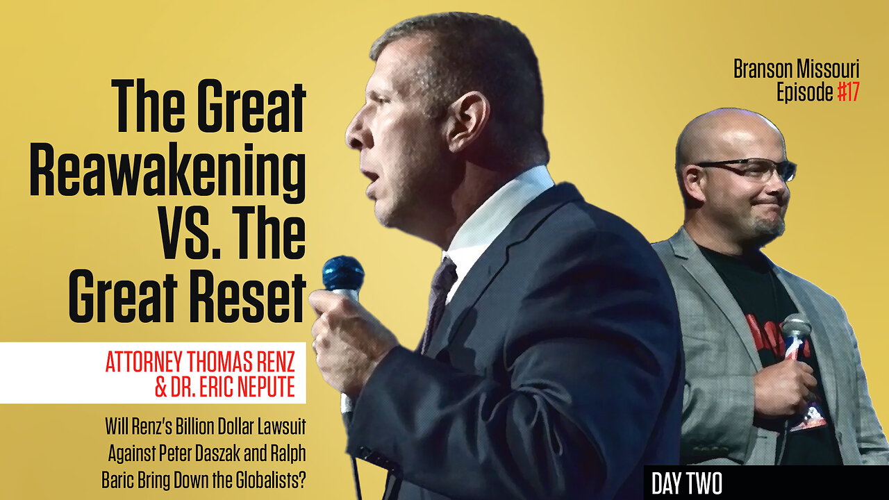 Thomas Renz | Will Renz's Billion Dollar Lawsuit Against Peter Daszak and Ralph Baric Bring Down the Globalists?