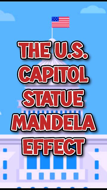 NEW 2024 US Capitol Mandela Effect (Round 2 AFTER flag to statue) #mandelaeffect