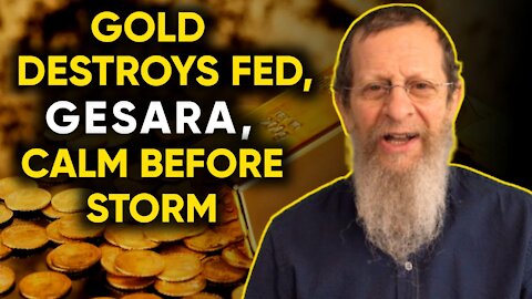 GOLD DESTROYS FED, MOSES, THE SEA, AND PHARAOH'S CHARIOTS. Eli Weber