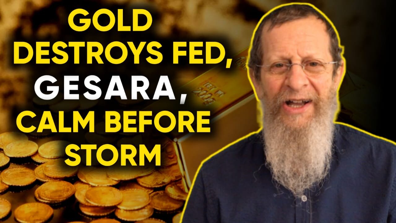 GOLD DESTROYS FED, MOSES, THE SEA, AND PHARAOH'S CHARIOTS. Eli Weber