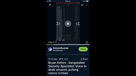 Bryan Kofron- secret voice to skull programs,