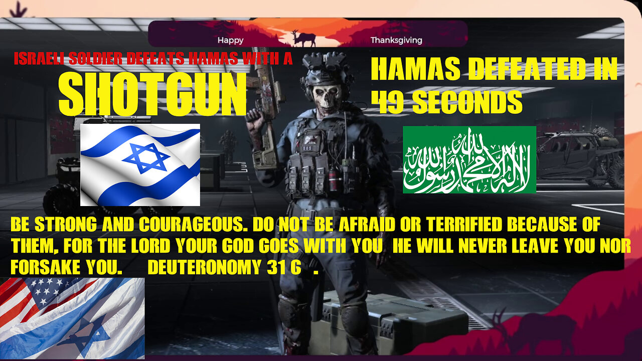 Israeli Soldier defeats Hamas in 49 seconds.