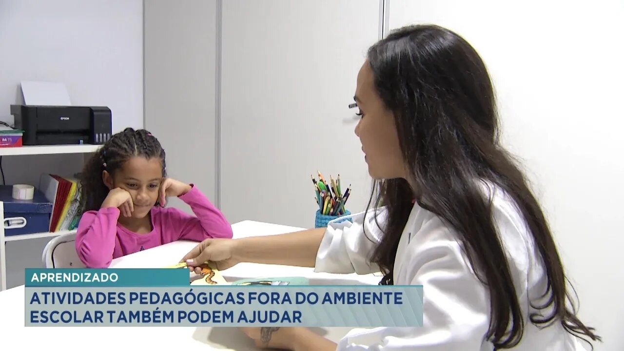 Aprendizado: Atividades Pedagógicas fora do Ambiente Escolar também podem ajudar.