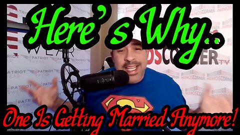 David Rodriguez BREAKING: No One Is Getting Married Anymore!