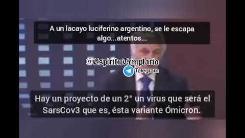 A un lacayo argentino se le escapa algo.... atentos.