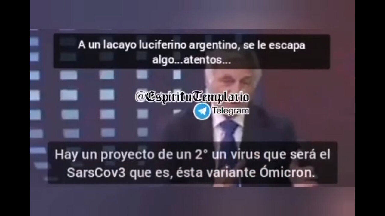 A un lacayo argentino se le escapa algo.... atentos.