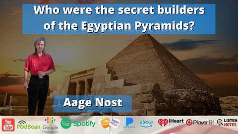 Who were the secret builders of the Egyptian Pyramids?